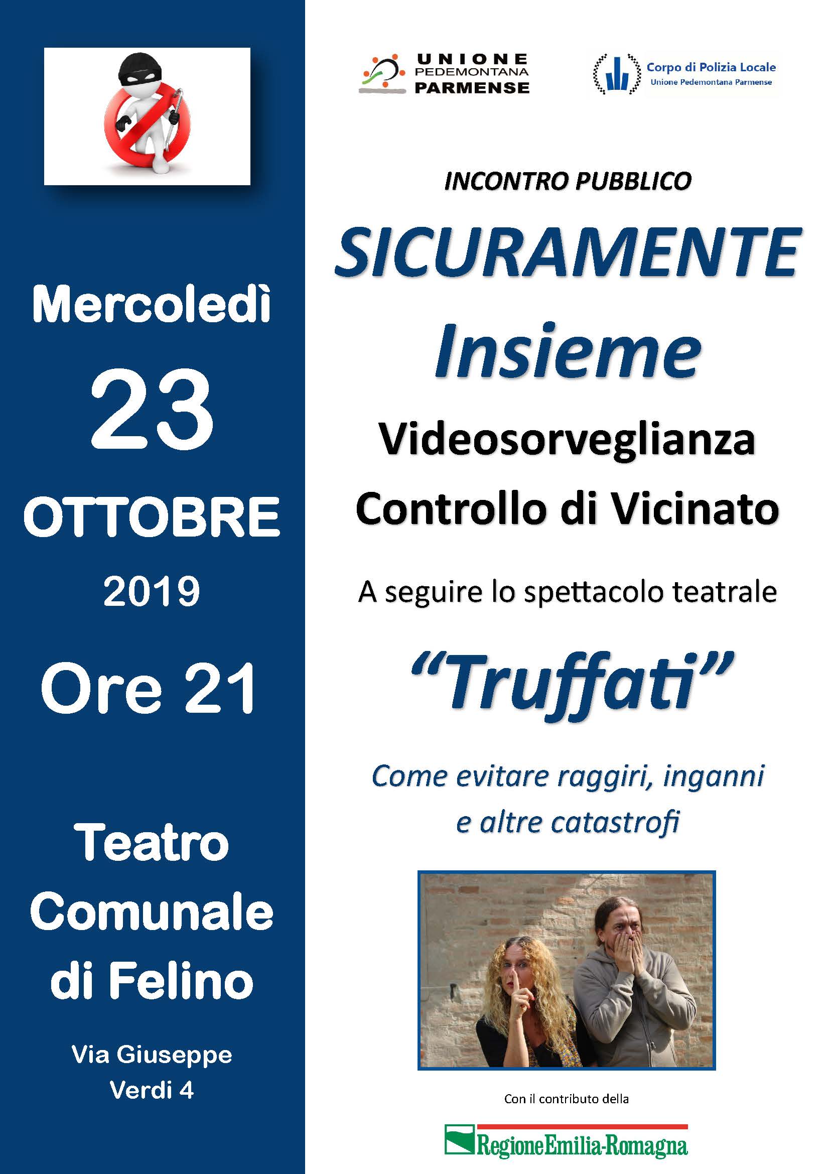Sicuramente Insieme: Incontro con spettacolo a Felino> Sicuramente Insieme: Incontro con spettacolo a Felino