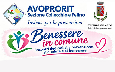 "Benessere in comune", per la salute e la prevenzione