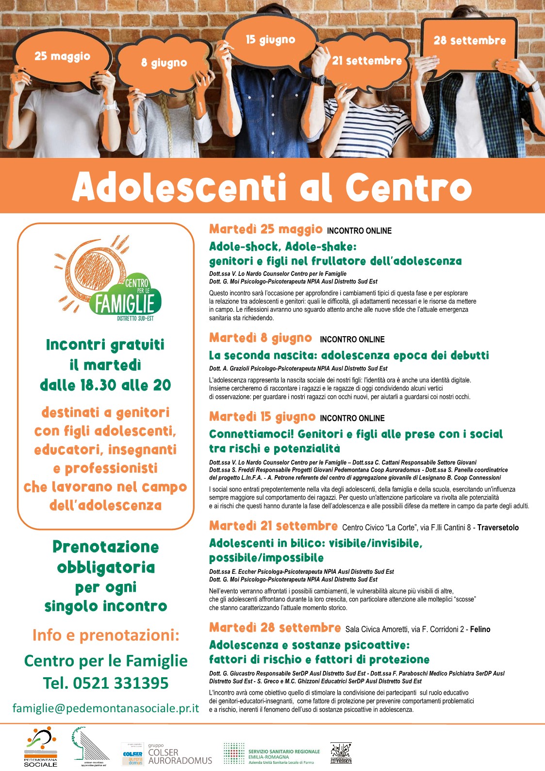 Adolescenti al Centro