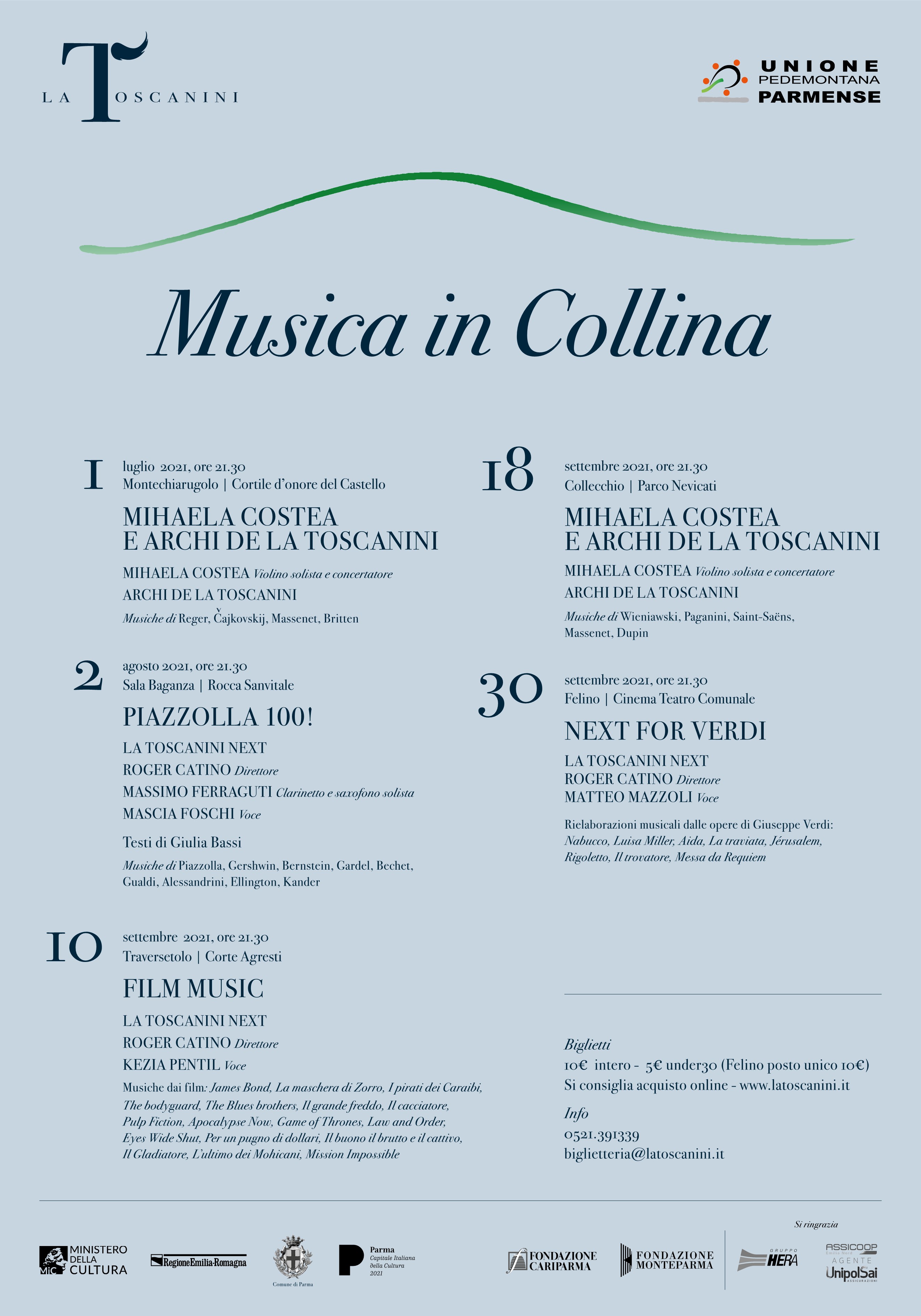 Musica in Collina 2021