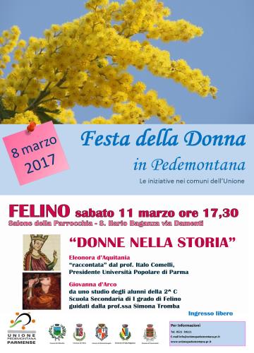 Festa della Donna: 'Donne nella Storia' 