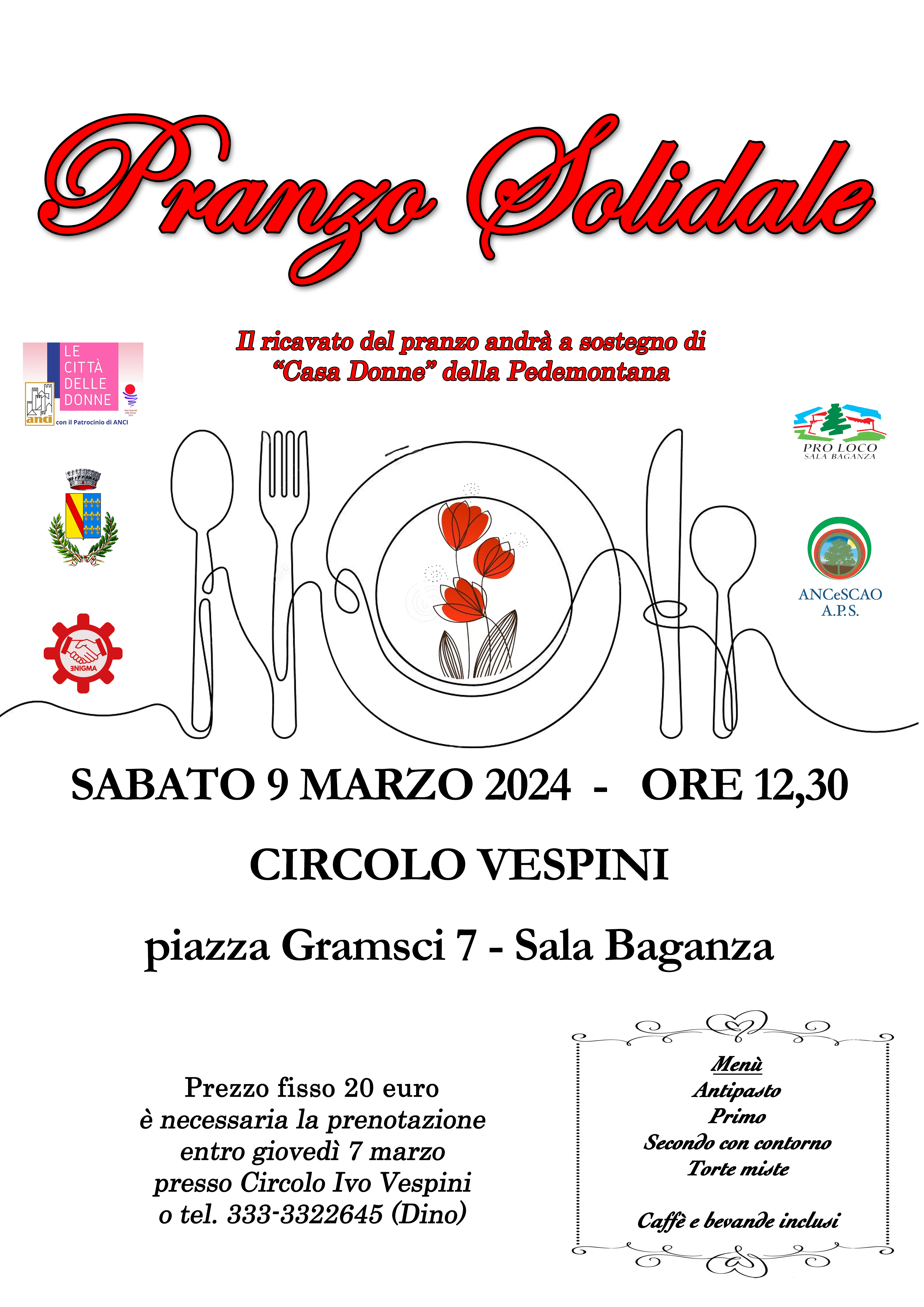 Pranzo solidale 2024