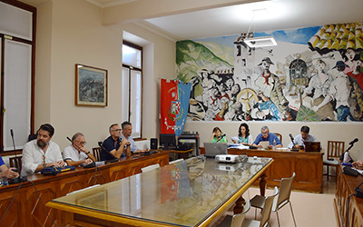 Seduta del Consiglio a Felino